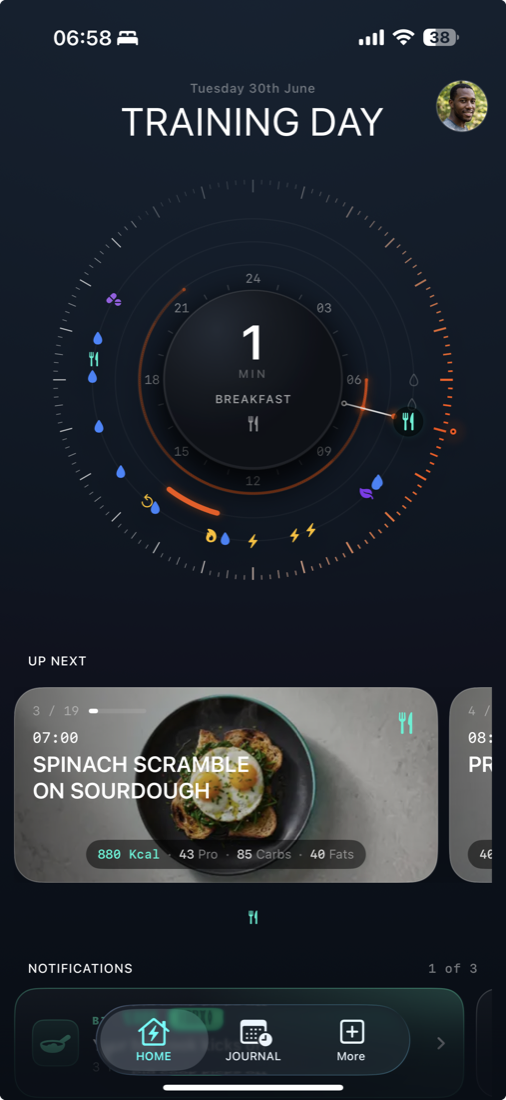 KEXBI Fuel Clock, a timed plan